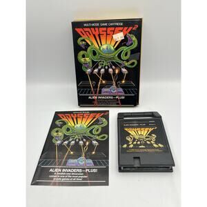 Alien invaders-plus! (Odyssey2/Videopac, 1970) Complete- Tested